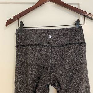 Lululemon Wunder Under Herringbone Print